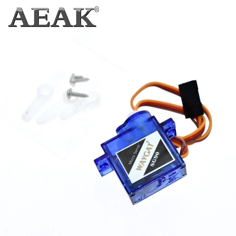 AEAK SG90 умная электроника Rc Mini Micro 9g 1 6 кг Servo Для RC 250 450 вертолета самолета