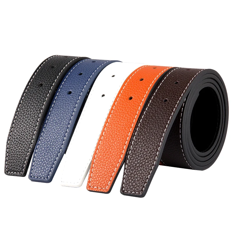 Mens Dress Belt Strap Waistband Without Buckle Belts Replacement for Boys