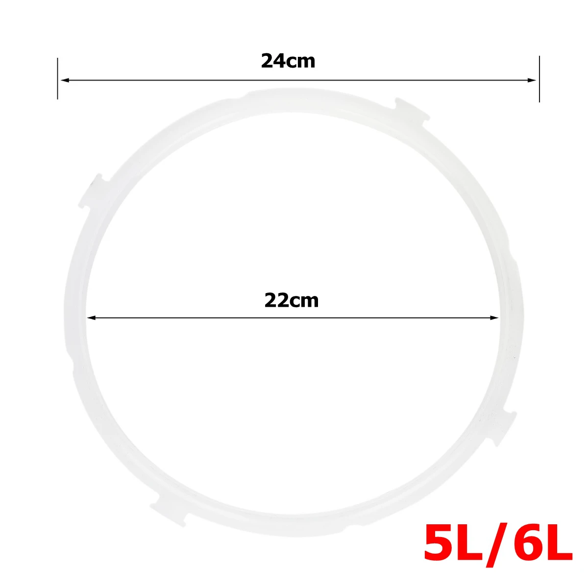 3/4L 5/6L практичный силикон горшок Замена уплотнительного кольца для электрических Давление аксессуары для приготовления пищи