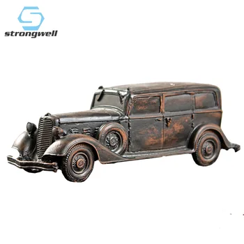 

Strongwell European Vintage Car Model Antique Resin Car Model Home Decoration Accessories Desktop Living Room Gift Toy