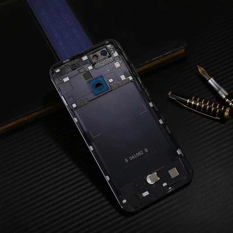Mi A1 чехол на заднюю крышку для Xiaomi mi A1/mi 5X металлическая задняя дверь ремонт батарея чехол+ кнопки камеры стекло