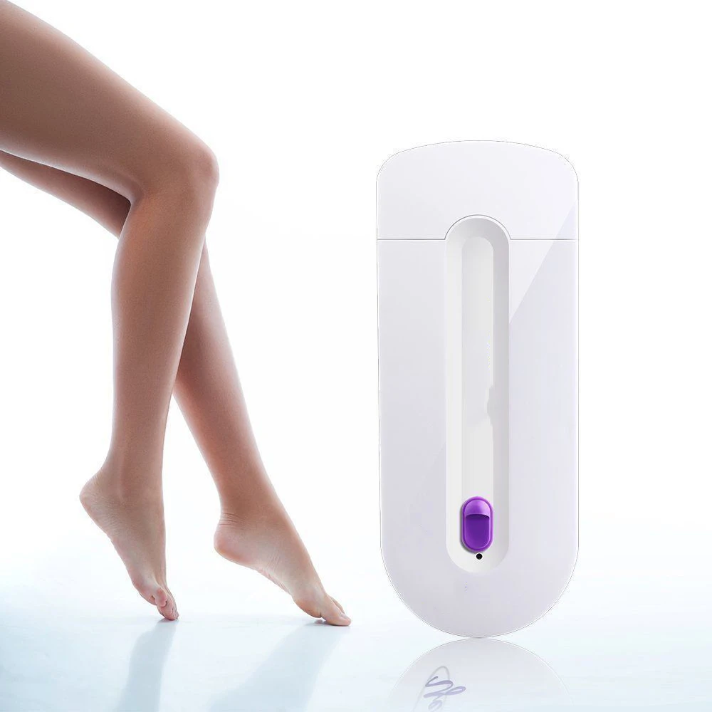 

Women Laser Epilator Rechargeable Hair Clipper Smooth Touch Removal Instant Pain Free Razor Sensor Light Safely Shaver Set