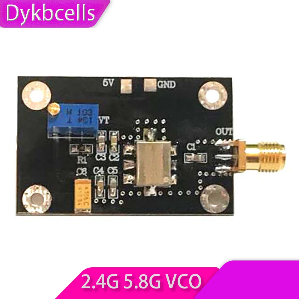 Dykbcells 2 4G 5 8G VCO микроволновый радиочастотный контролируемый генератор напряжения