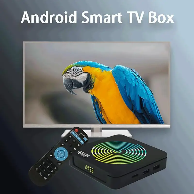 ТВ-приставка для Android Q96HERO RK3188 Smart 4K HD ТВ приставка комплект для Android 9,0 медиаплеер
