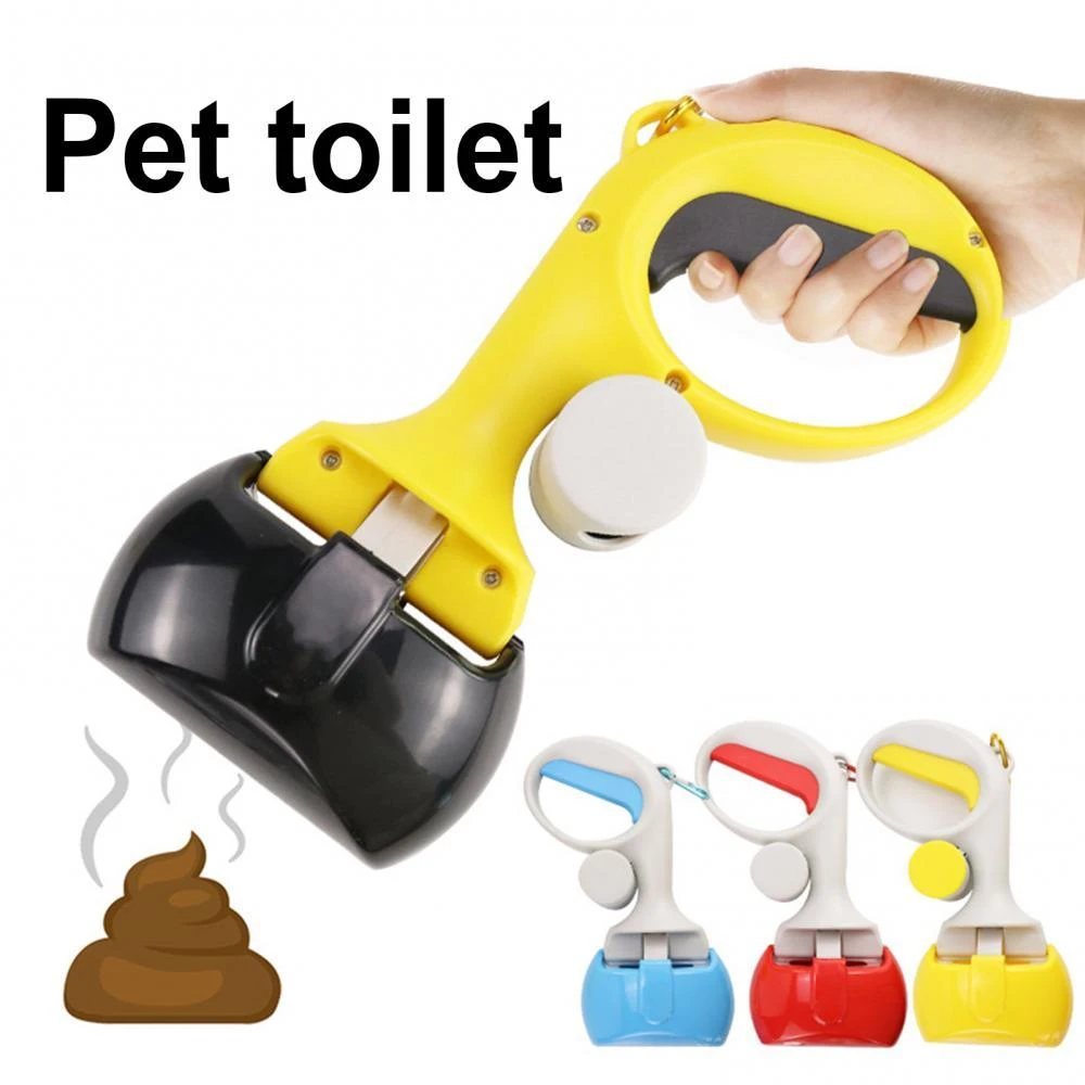Puppy Cat ABS Pit Picker Portable ABS Dog Shovel with Garbage Bag Pet Tipper  Portable Clip resistant And Easy to clean Supplies|Pooper Scoopers & Bags|  - AliExpress