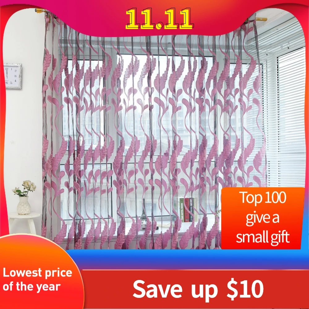 beautiful Curtains European and American style Window Screening Sheer Tulle For Living Room rideaux pour le salon | Дом и сад