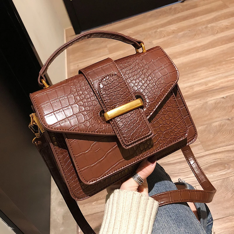 Роскошная дизайнерская винтажная женская сумка через плечо 2020 модная из