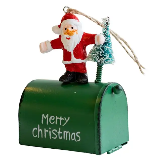 New Christmas Souvenir Sheet 2022 2022 New Year Christmas Decoration Tinplate Mailbox Gift Box Navidad  Christmas Decoration Christmas Gift Kids Merry Christmas|Pendant & Drop  Ornaments| - Aliexpress