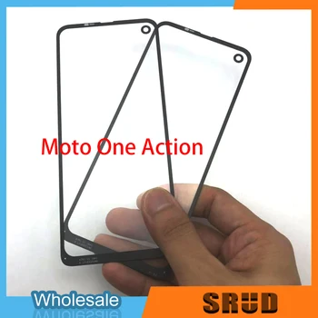 

10pcs/lot Replacement LCD Outer Glass Lens For-Motorola-Moto One P30 Play / One Power P30 Note / P30 / One Vision /One Action