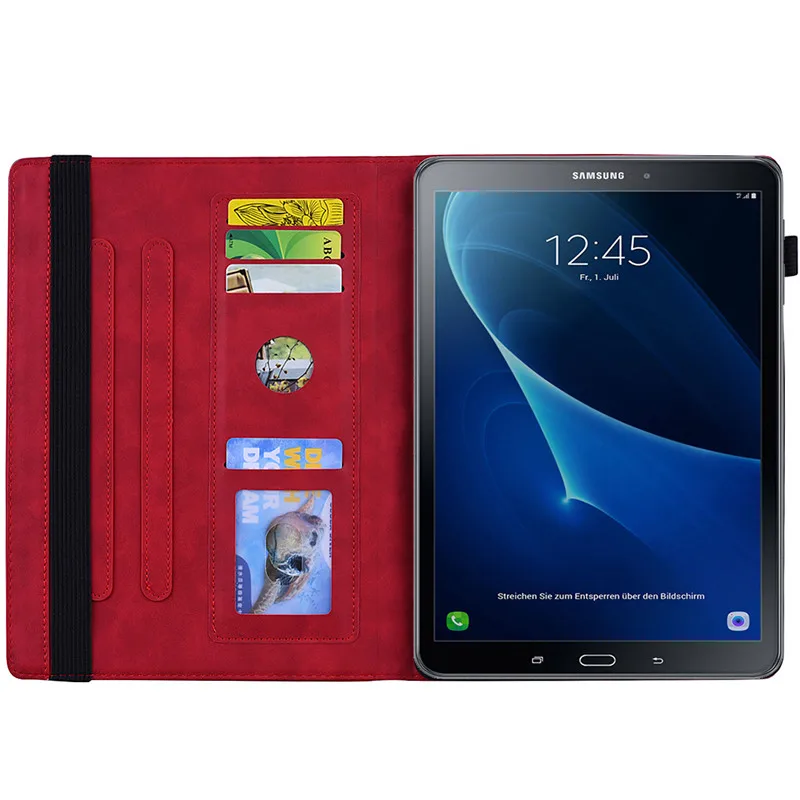 Чехол Wekays для samsung Galaxy Tab A6 A 10,1 T580 T585 T580N T585N классический кожаный чехол для планшета с цветочным узором