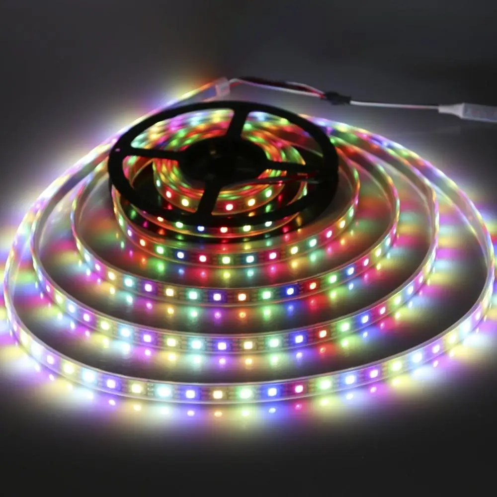 Цифровая светодиодная ленсветильник SK6812 RGBW RGB + WW (аналогичная ws2812b) 4 в 1 м/4 м/5 м