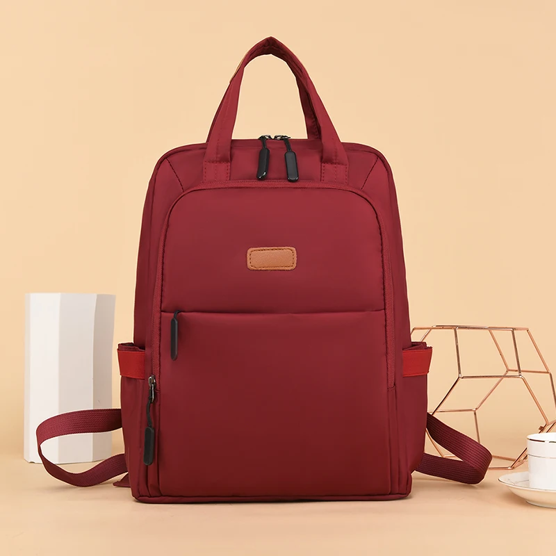Fashion Casual Women Travel Backpack Large Capacity Girls School Backpack High Quality Durable Fabric Women's Laptop Backpack 2