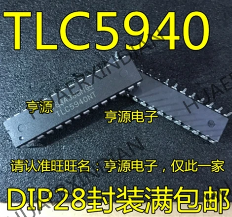 10 шт./лот TLC5940N TLC5940 TLC5940NT DIP-28 в