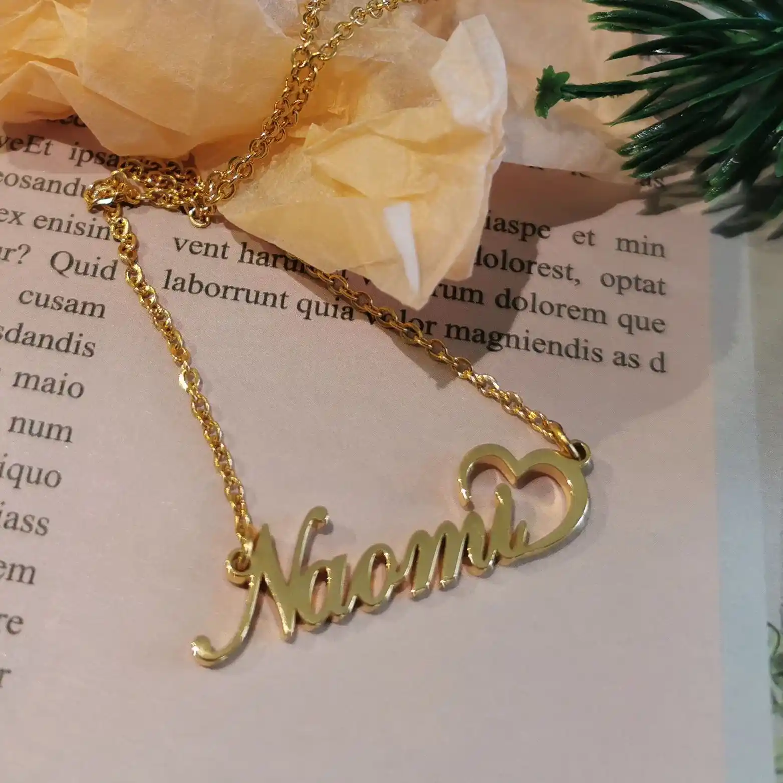 Personalized Heart Name Necklace Gold Color Stainless Steel Custom Necklaces For Women Hollow Gift Nameplate Pendant Choker Bff Customized Necklaces Aliexpress