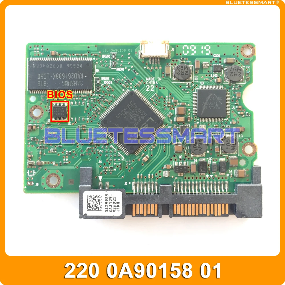 Запчасти для жесткого диска печатная плата 220 0A90158 01 Hitachi 3 5 SATA hdd восстановление