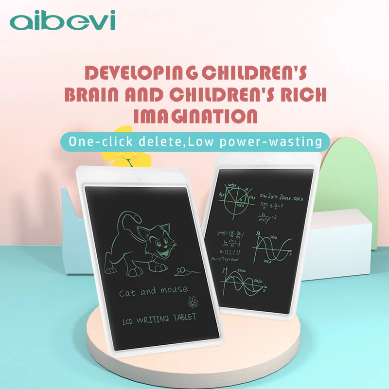 

Aibevi 10" LCD Writing Tablet Digital Drawing Tablet Handwriting Pads Portable Electronic Tablet Board ultra-thin Board with pen