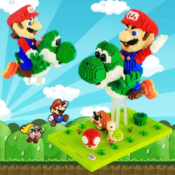 

3300pcs+ Flying Marioed Figure Diamond Building Block 16168 Model Micro Bricks Toys For Children Blocks