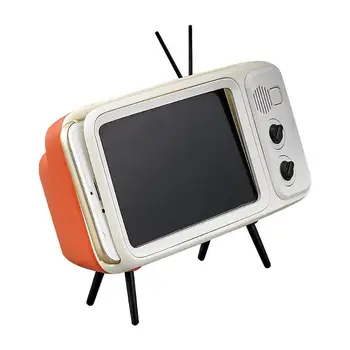 

Wireless Mobile Phone Bluetooth Speaker 3D Video Mobile HD Screen Magnifier Retro TV Bluetooth Bass Speaker Phone Holder Stand