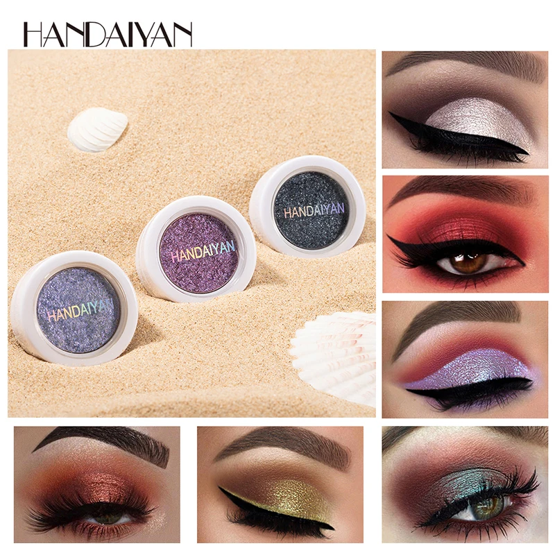 

12 Colors Glitter Eyeshadow Mashed Potato Matte Smoky Waterproof Eye Shadow Palette Diamond Shimmer Eyeshadow Pigment Makeup