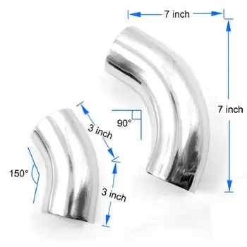 

1 Set of Car Cold Air Intake 3 inch Tube Injection Pipe High Flow Aluminum