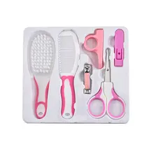 Maternal and Infant Thermometer Medicine Feeder Nasal Care Set Baby Manicure Clamp Nail Clipper 6pcs