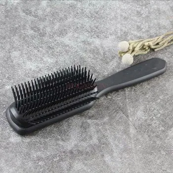 

Hair Styling Nine Rows Of Large Back Plastic Hair Cushion Ribs Curly Hair Comb Sale