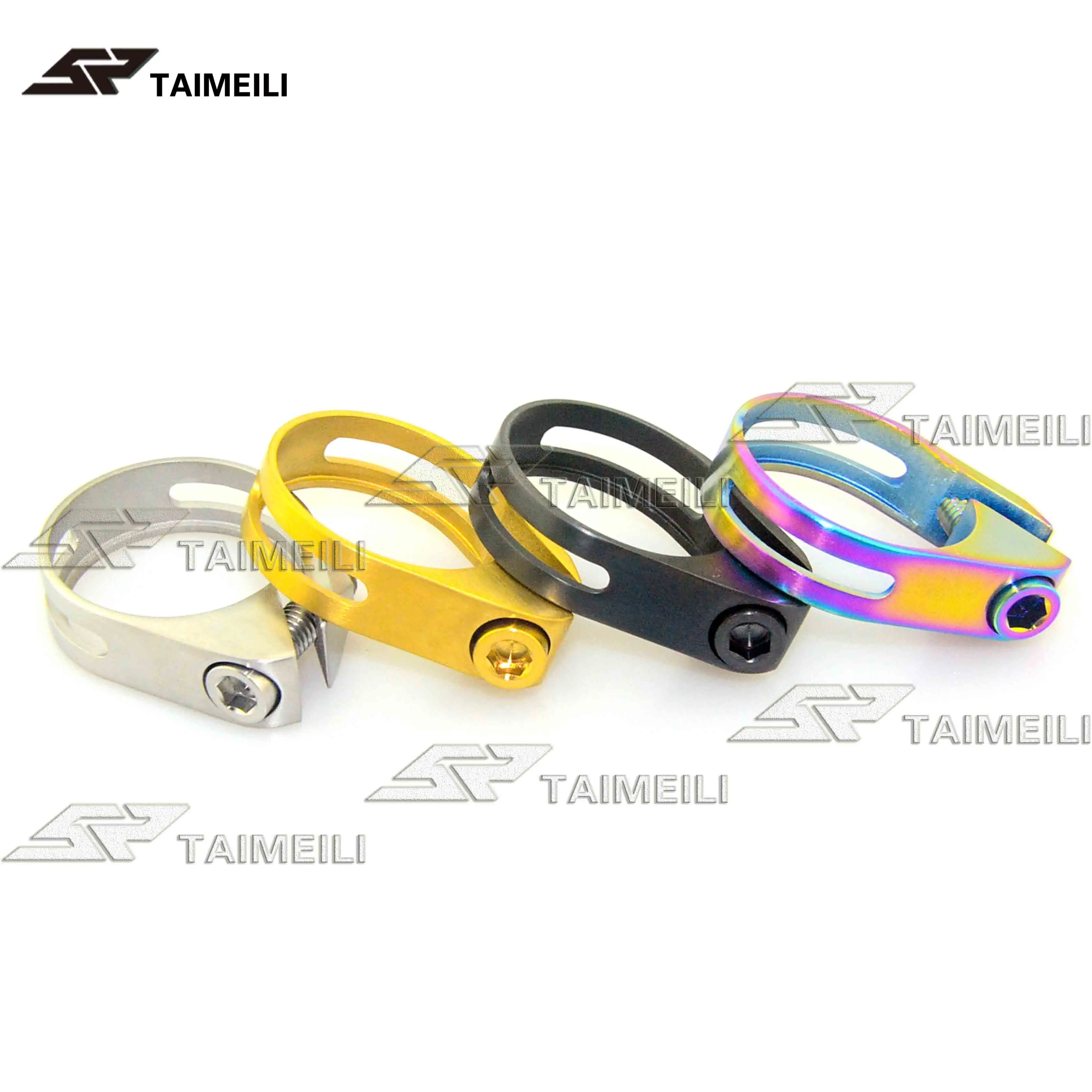 TAIMEILI Titanium alloy ultra light super hard seat tube clamp seat