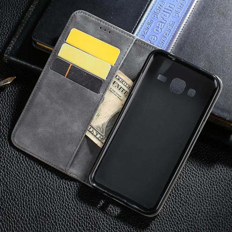 Флип кожаный бумажник чехол для телефона чехол для Zte Blade V7 V8 Lite Mini без магнита бизнес винтажный дизайн простой