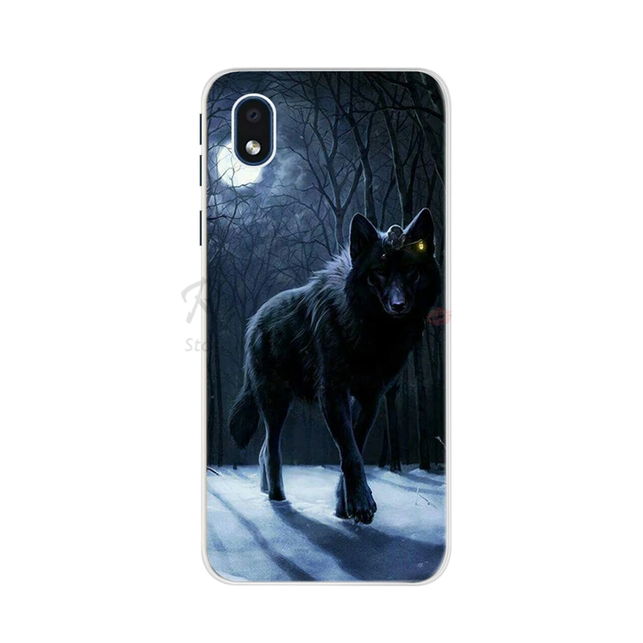 Soft Silicone TPU Bumper Case Cover for Samsung Galaxy A01 Core