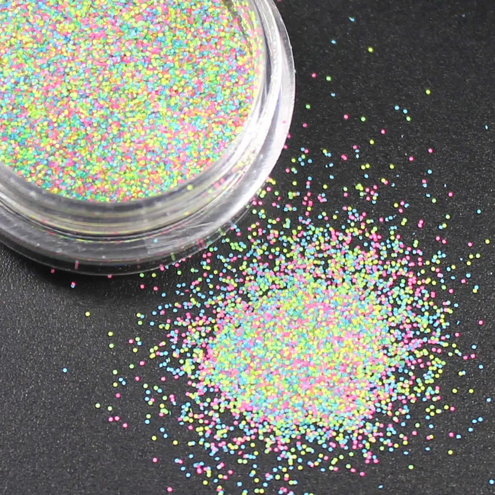 12 Colors Glitter Nail Mirror Glitter Powder Metallic Color Nail Gel Polishing Chrome Pigment Dust Decorations Manicure - Цвет: 9