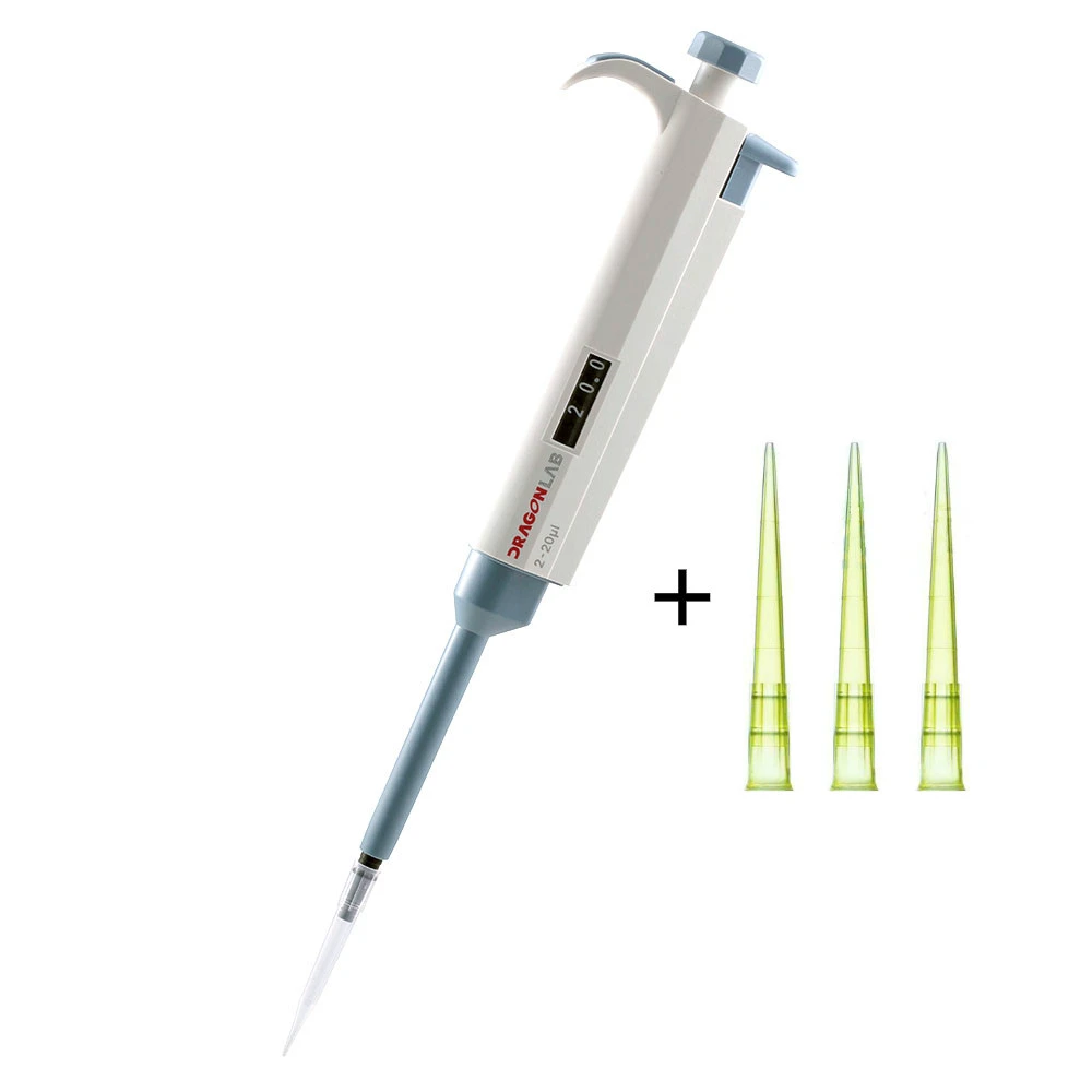 Pipette TopPette Dragon lab Single channel Adjustable Volume Mechanical