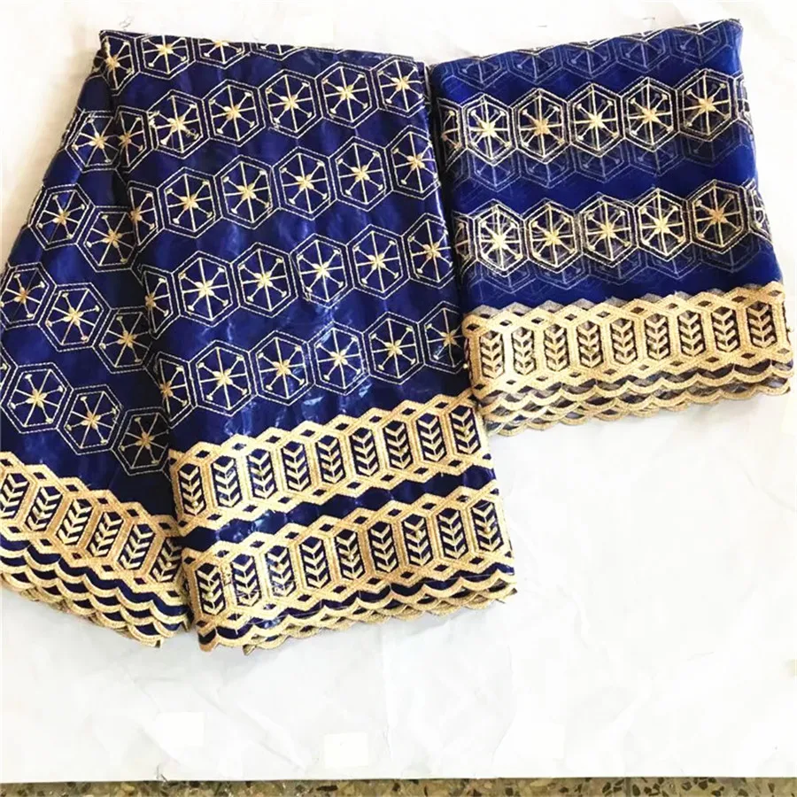 Королевский синий индийский Базен riche ткань высокое качество морская парча ткань индийский Базен riche getzenr хлопок жаккард парча