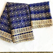 Королевский синий индийский Базен riche ткань высокое качество морская парча ткань индийский Базен riche getzenr хлопок жаккард парча