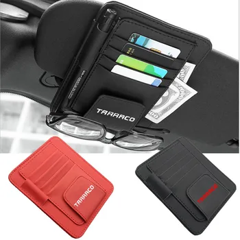 

For Seat Tarraco Sun Visor Multifunction Car Storage Car Card Package Glasses Holder Car Organizer