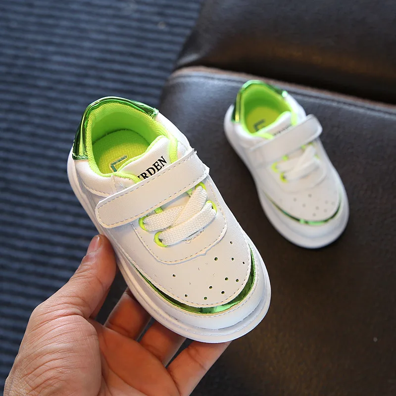 Spring and Autumn Baby Casual Shoes Children's Sports Shoes Girls Little White Shoes Fashion Boys Baby Shoes Toddler Shoes