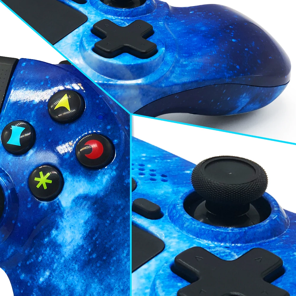 K ISHAKO DOUBLE SHOCK4 для Playstation4/ПК/ноутбуков/PS tv/SMART tv Gampad контроллер Bluit-in и динамик