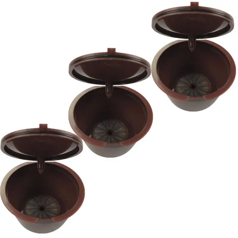 

3Pcs/Pack Refillable Coffee Capsule Reusable Capsule for Nescafe Dolce Gusto Fit for Nescafe Coffee Machine