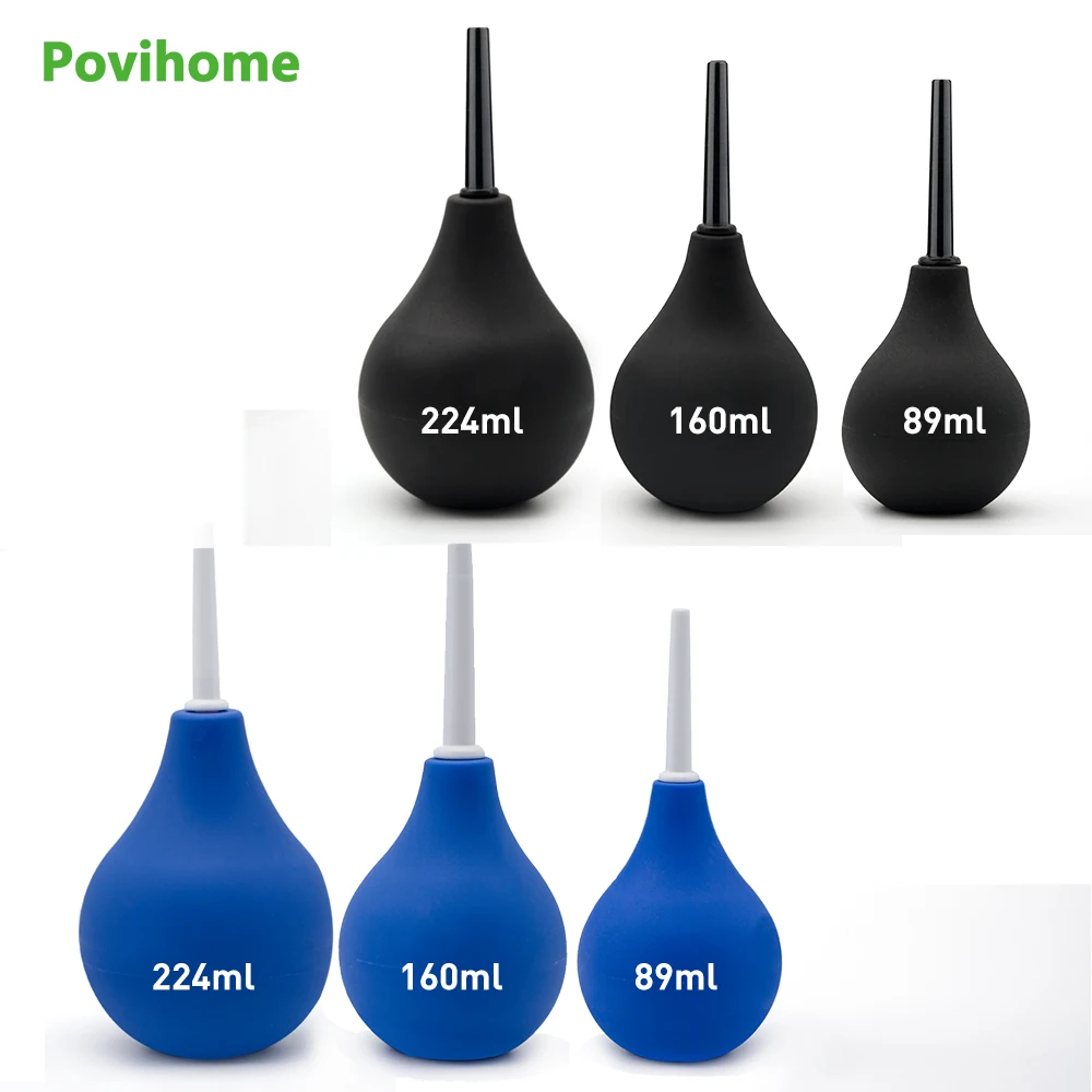 Cleaning Bulb Medical Rubber Health Hygiene Tool For Women Men Enema Cleaning Container Vagina & Anal Cleaner Douche Enema