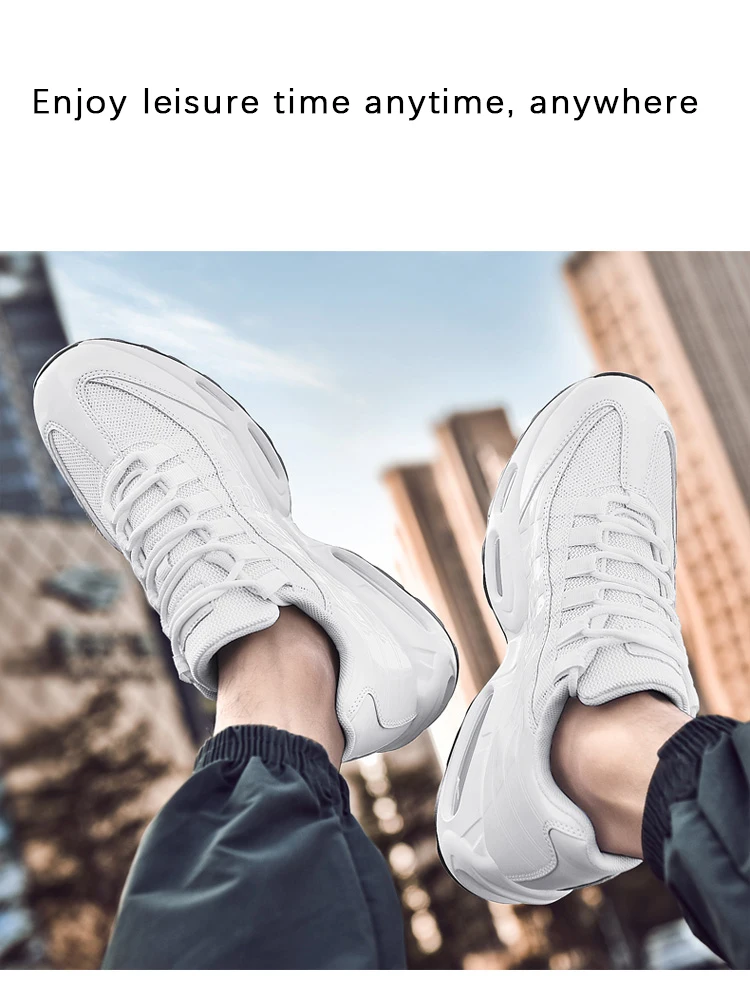 Damyuan Hot Fashion Comfortable Super Fiber Laser Men's Sneakers Men's Outdoor Essential Casual Running Shoes Big Size 46