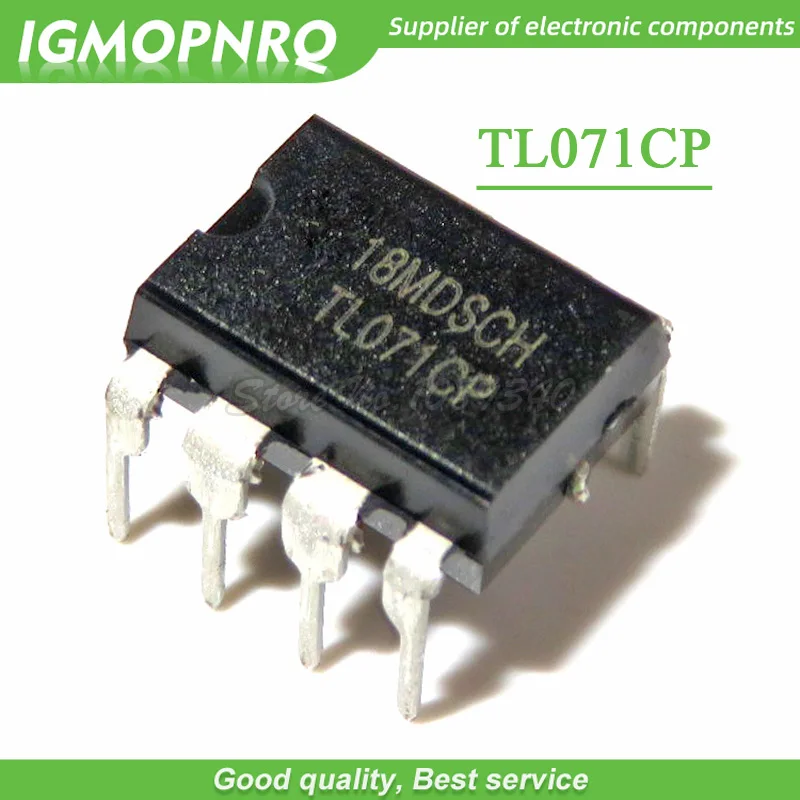 10PCS New TL071CP TL071 Operational Amplifier DIP