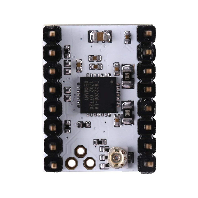 5 шт. TMC2208 шаговый двигатель Mute Driver Stepstick power Tube встроенный драйвер тока 1.4A пиковый ток 2A Замена TMC2100 Modula