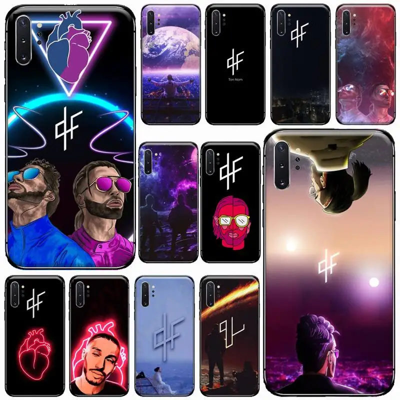 Rapper PNL QLF pattern Coque Phone Case For Samsung Galaxy S8 S9 S10 Plus S10E Note 3 4 5 6 7 8 9 10 Pro Lite cover | Мобильные