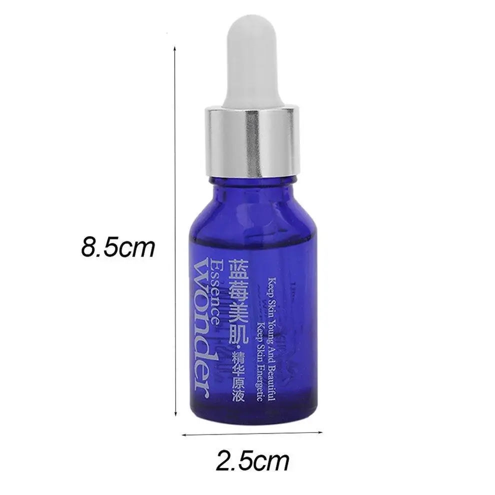 Blueberry Wonder Essence Anti-aging Skin Care Effect Plant Extract Anti Wrinkle Facial Serum Sodium Hyaluronate Whitening Serum