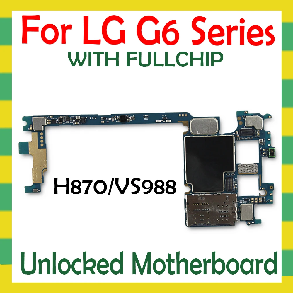 Оригинальная материнская плата для LG G6 H870 VS988 H870DS разблокированная логическая