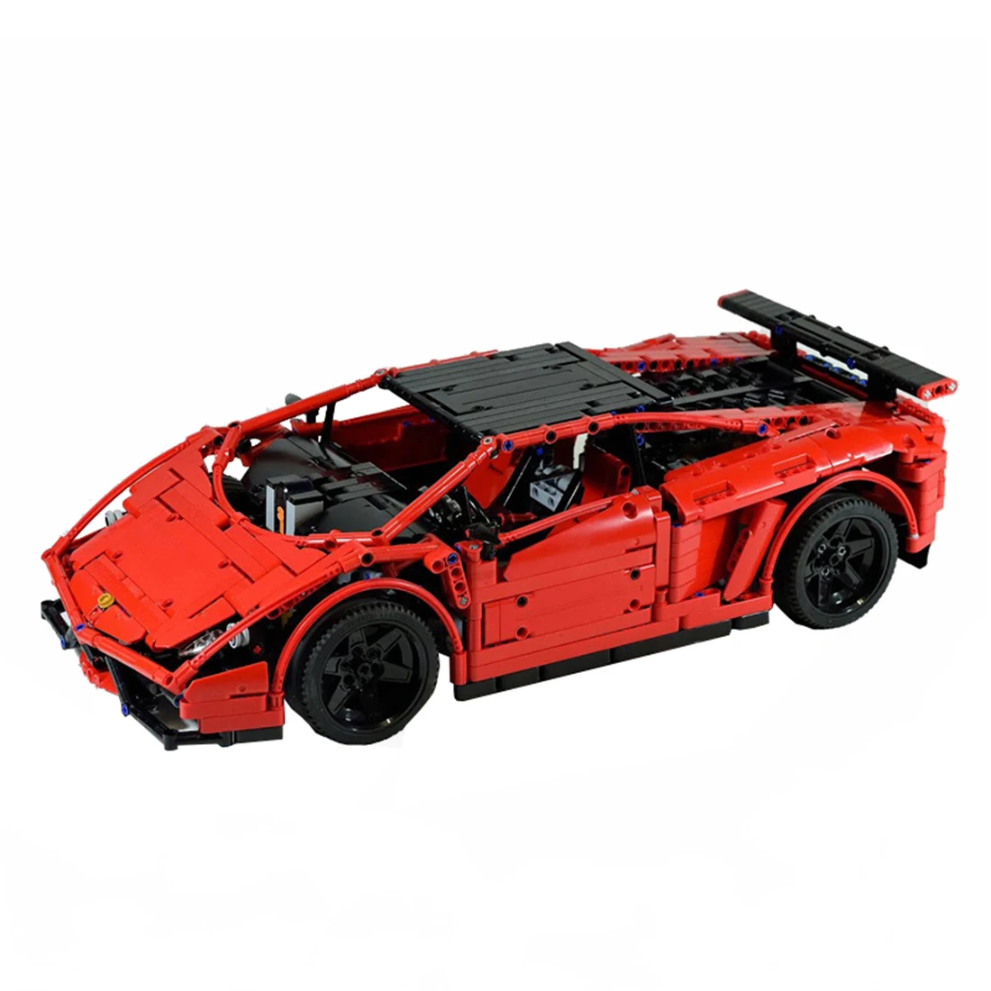 

1676Pcs MOC Sports Car Vehicle Model High Level Assembly Small Particle Building Block Gift Set with Motor and Remote Control