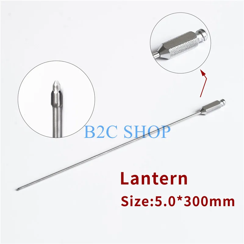 

Liposuction Cannulas Lantern fat harvesting cannula For fibrousareas Facial,Plastic Surgery Beauy tools