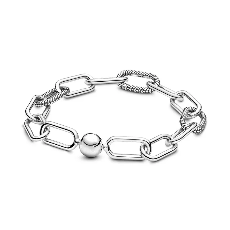 

Ties bracelet Lock bracelet fit European charms silver original bracelet 2020 bangle bead jewelry making women g ift