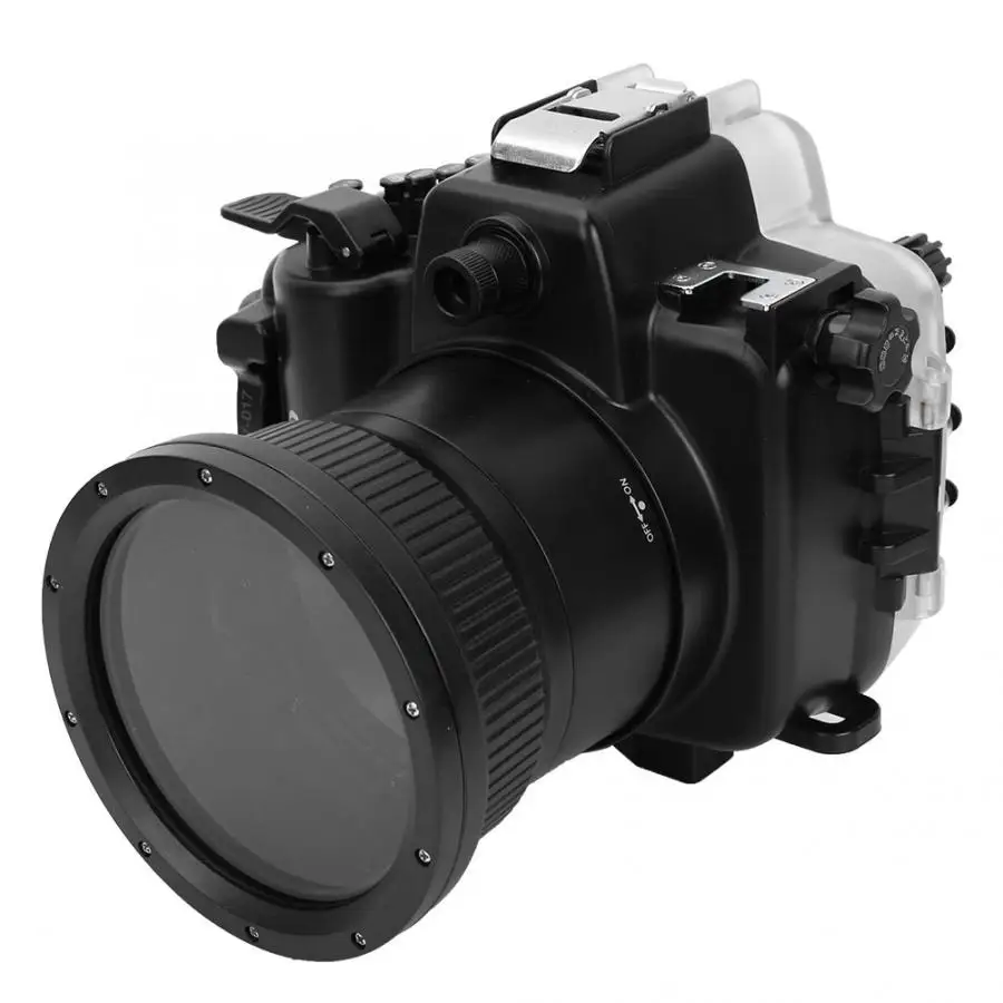 sport camera accessories 40M 130ft Waterproof Camera Housing Case for Canon 5D3 5D4 5DMarkIII 5DMarkIV 24-105mm action cam