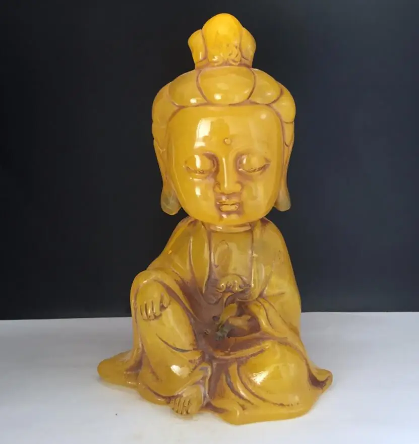 

Китайская имитация пчелиного воска Guanyin bodhisattva ремесла статуя