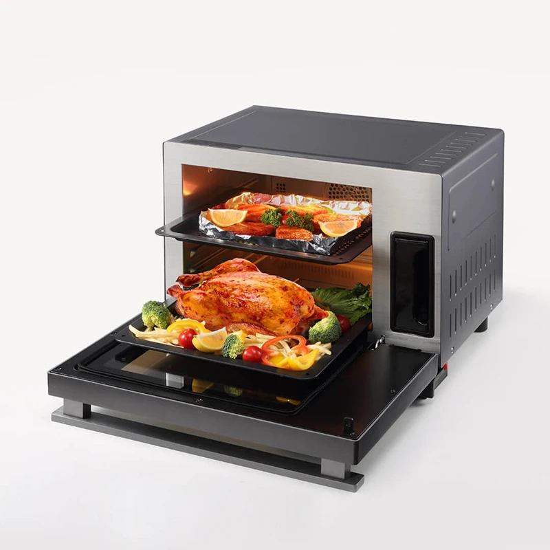 High quality Xiaomi Viomi 28L Electric Oven grilled steam two in one Barbecue Biscuit Bread Machine Microwave oven for kitchen